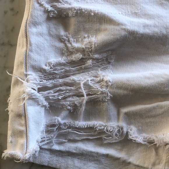 American eagle 90’s boyfriend short white sz 8 - Picture 6 of 6